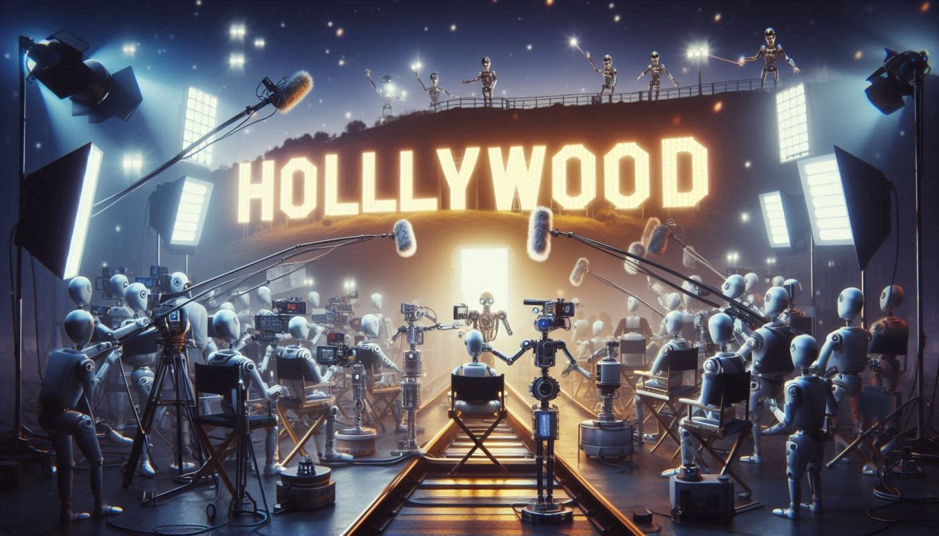 Hollywood et l&rsquo;Intelligence Artificielle : Innovations et controverses