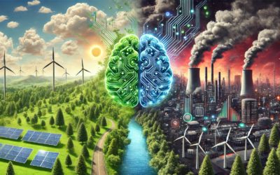 L&rsquo;intelligence artificielle peut-elle réduire ou augmenter le changement climatique ?
