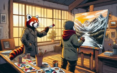 Un modèle « mystérieux » détrône Midjourney : l’histoire du Panda Roux