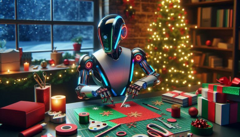 Concevoir des cartes de Noël avec l'IA