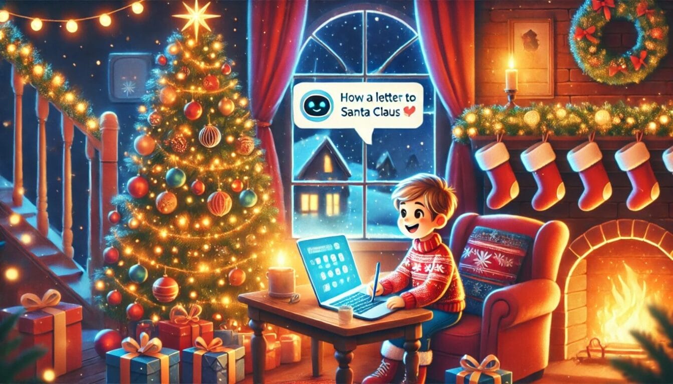 Comment écrire la plus belle lettre du Père Noël avec l&rsquo;Intelligence Artificielle ?