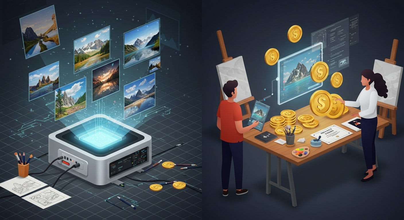 F Lite de Freepik: Generación de imágenes “gratis” y sin riesgos legales