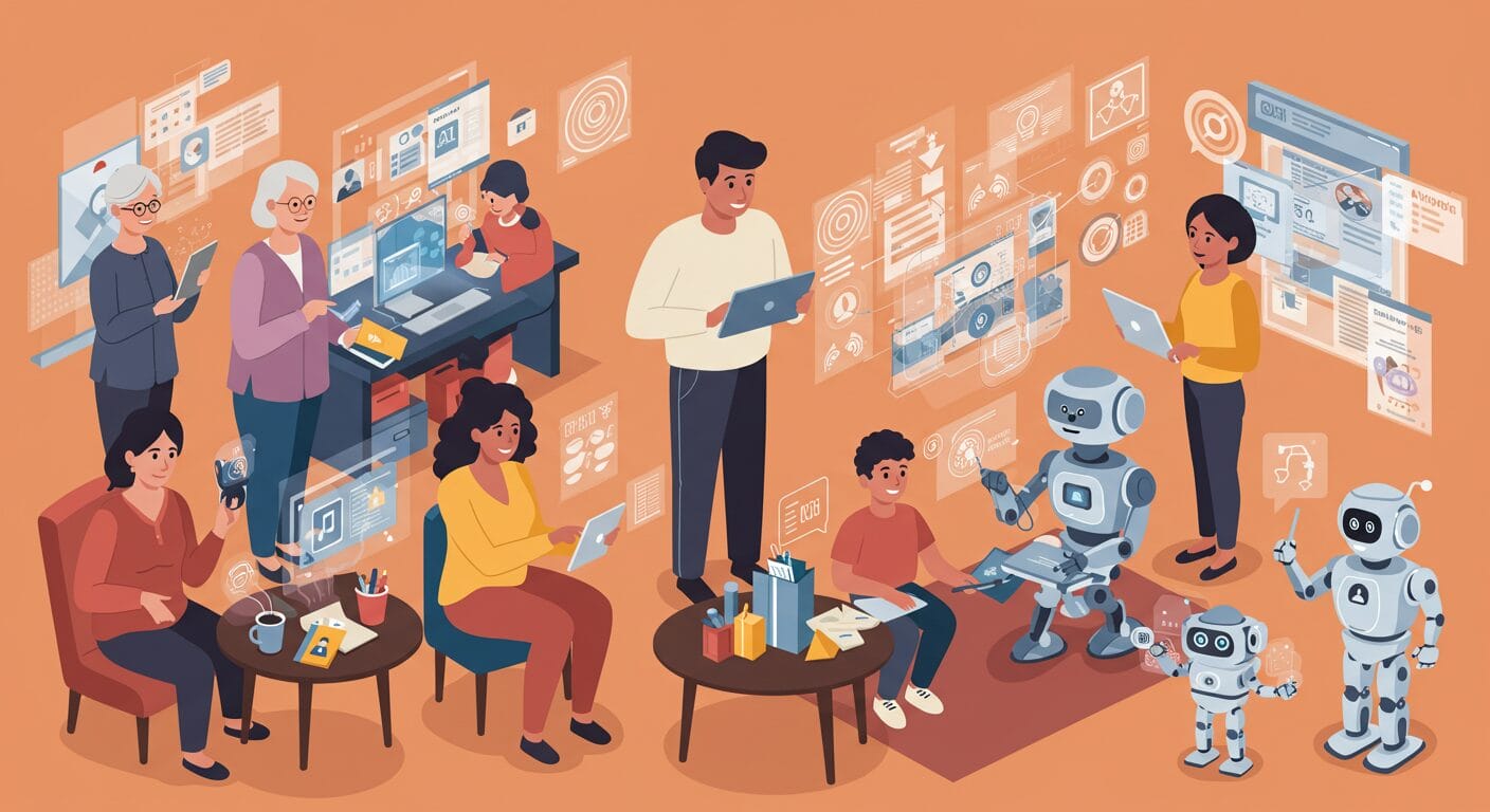 Así usan la Inteligencia Artificial las diferentes generaciones