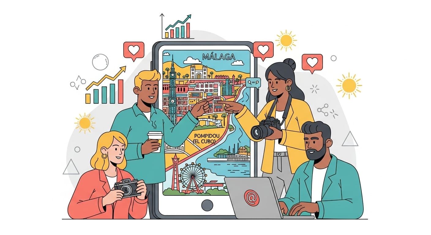 Cómo colaborar con influencers de Málaga para promocionar tu negocio local