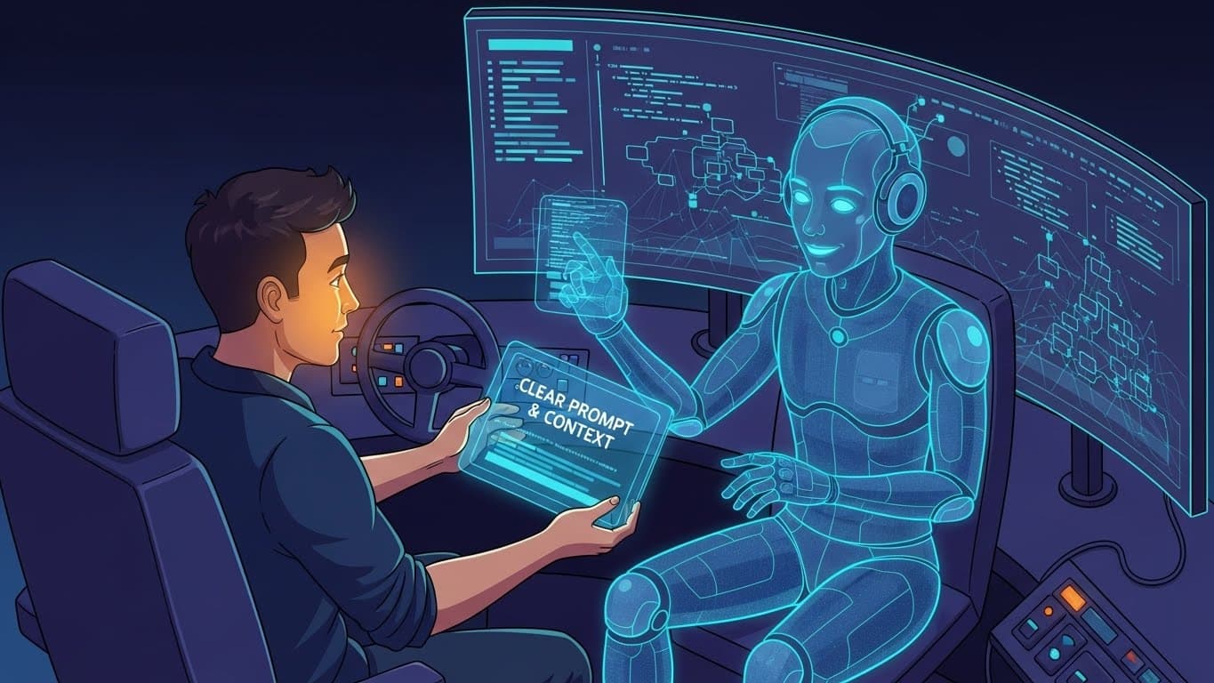 Cómo hablarle a tu copiloto de IA: Guía de mejores prompts para desarrolladores