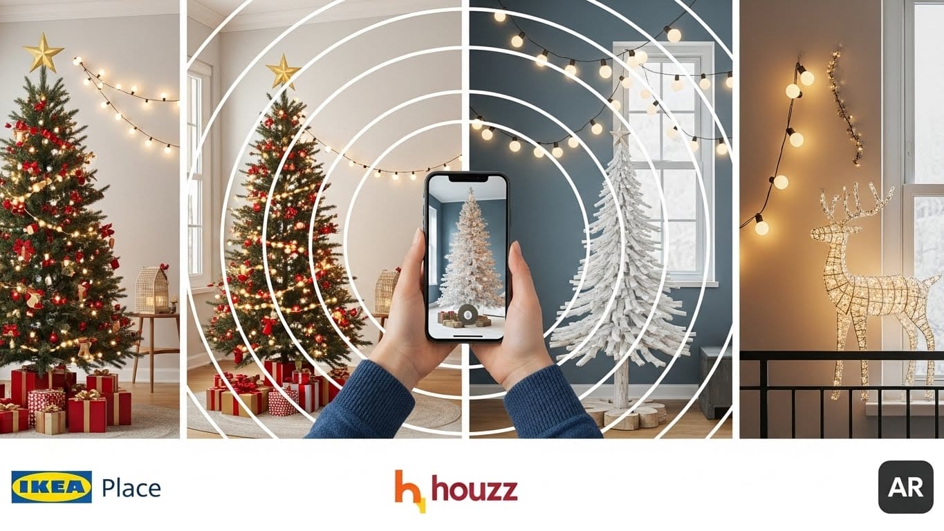 Decoración navideña con Realidad Aumentada (AR): Apps y herramientas
