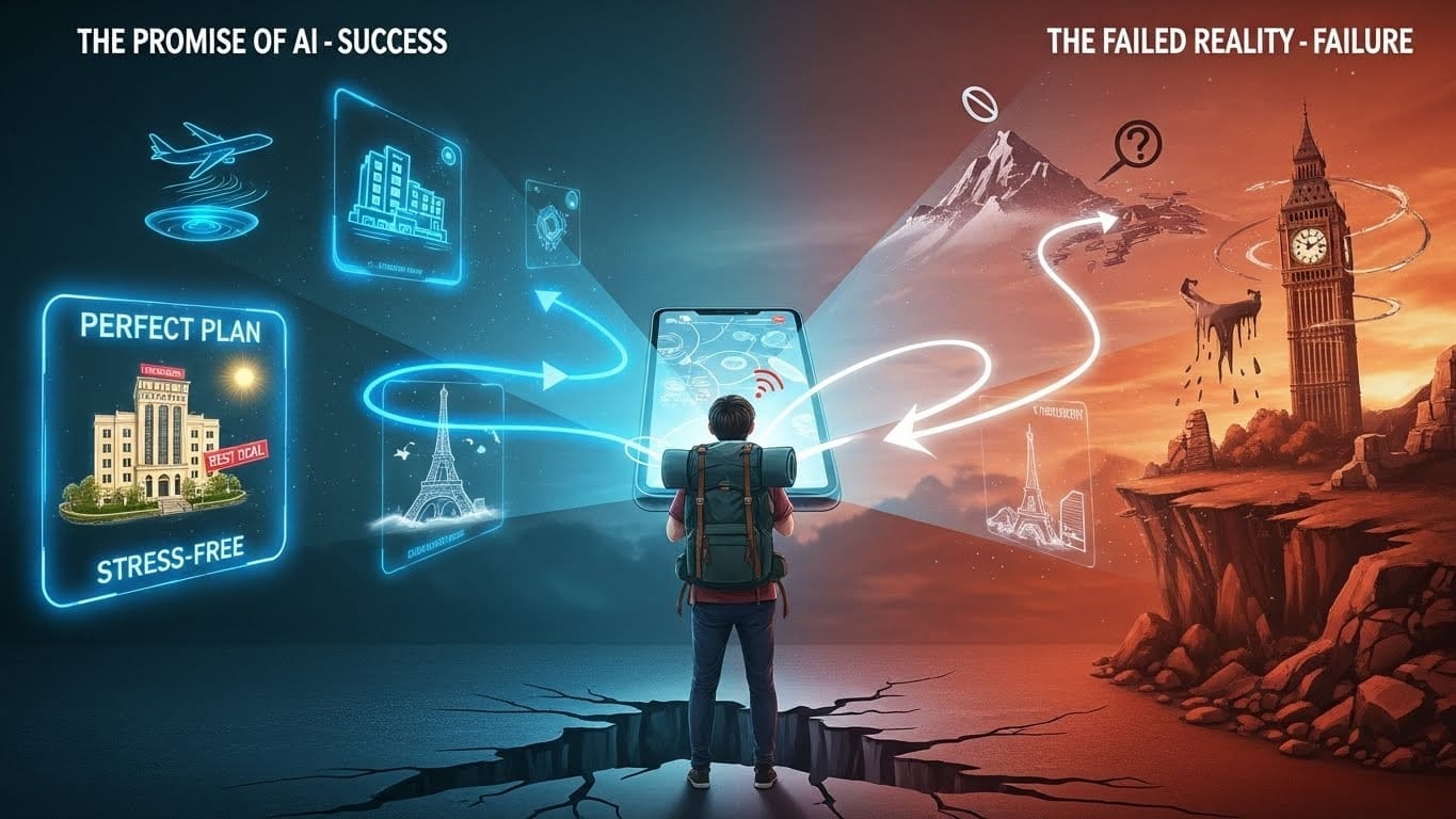 Casos reales: éxitos y fracasos de viajes planeados con IA