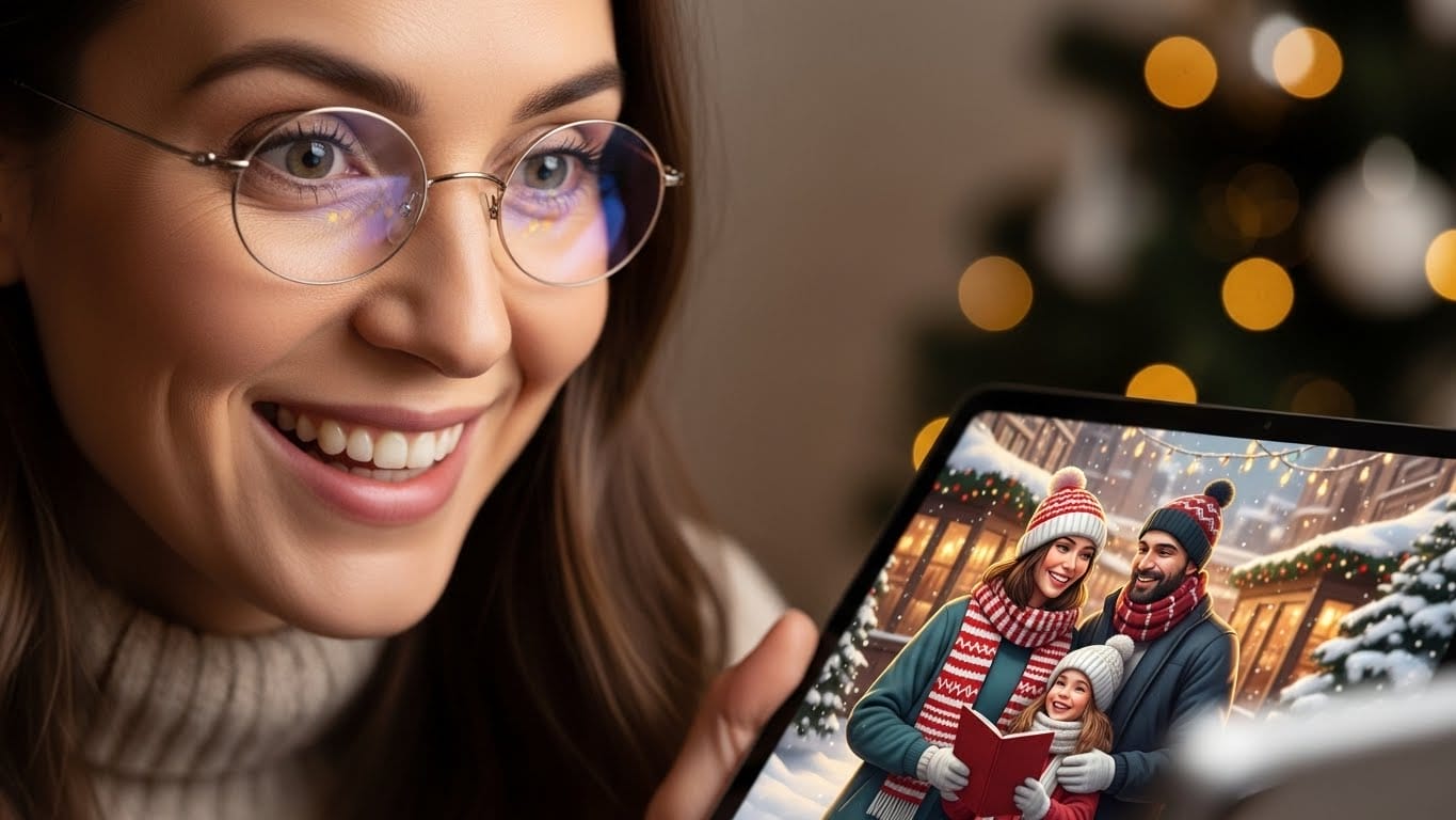 ¡Crea postales festivas únicas!: Guía definitiva de prompts con IA para esta Navidad 2025