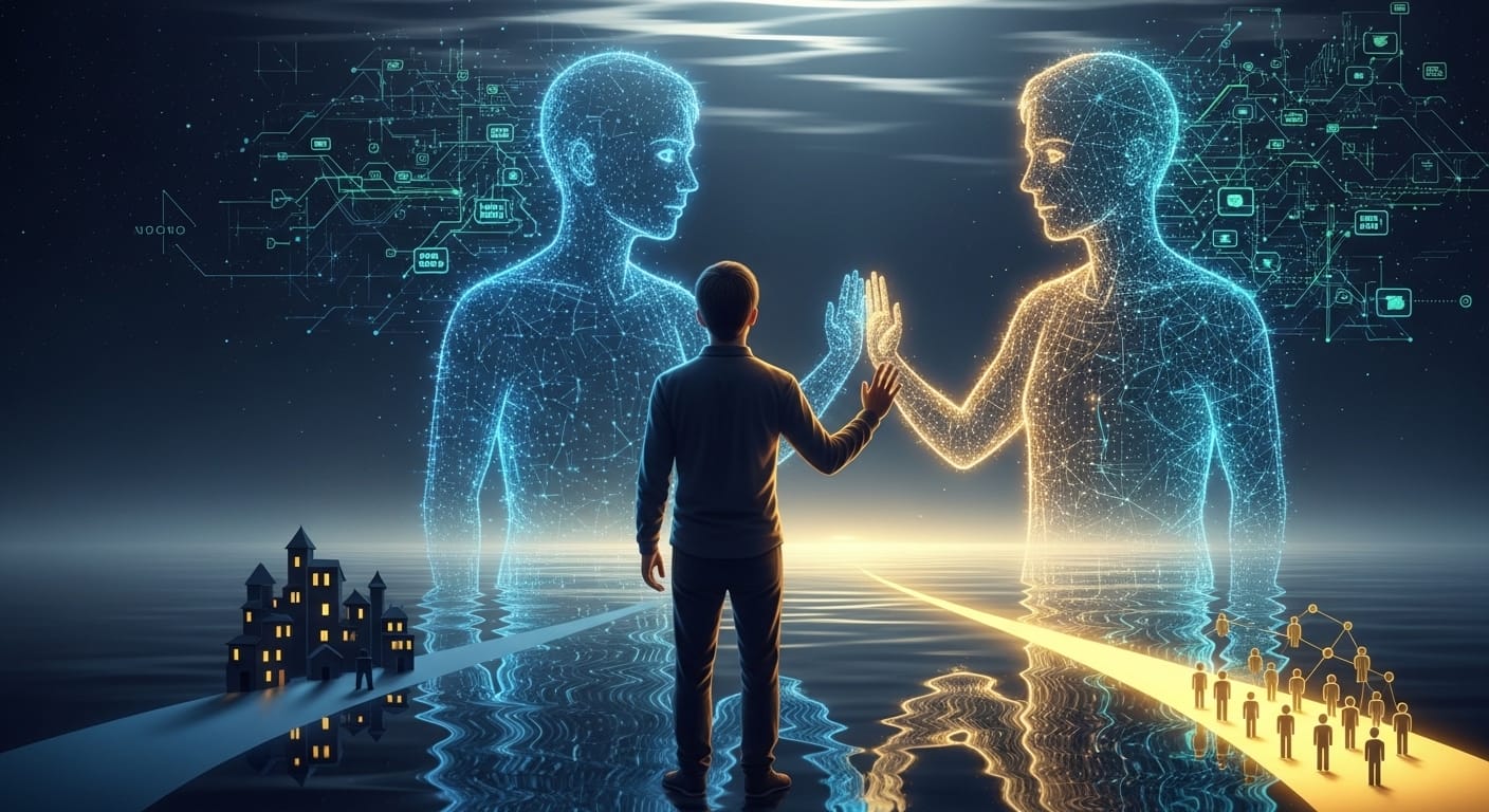 ¿Puede la Inteligencia Artificial hacernos mejores personas? Cómo la tecnología está rediseñando la cooperación humana