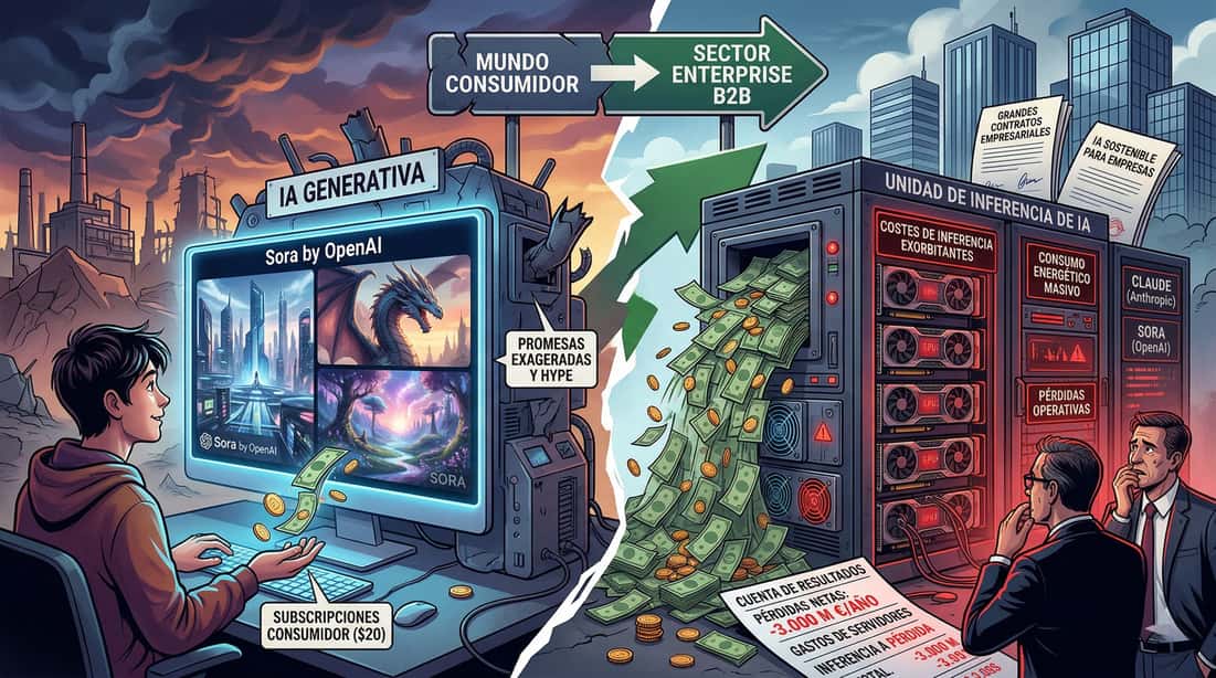 El baño de realidad de Sora: El fin de las promesas exageradas y los costes ocultos de la IA