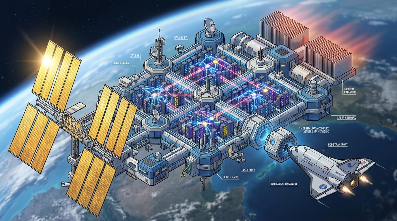 Centros de Datos Espaciales: ¿Es el espacio la solución definitiva al consumo energético de la IA?