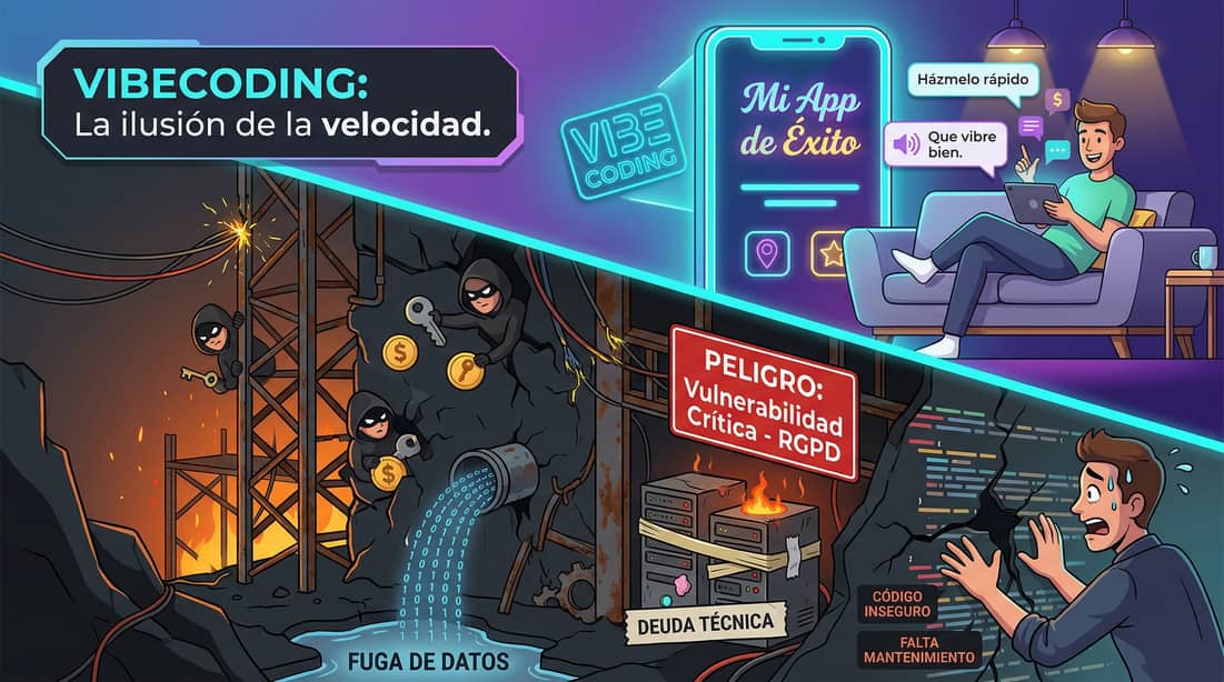 El coste oculto del vibecoding: Por qué el código «barato» te puede salir muy caro